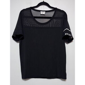 DKNY‎ Mesh Panel Tee Streetwear Size Medium Urban Luxury Skater Hip Hop